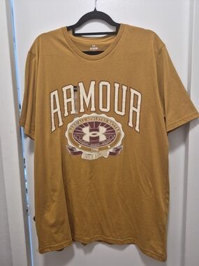 Under Armour Men's Graphic T-Shirt - Mustard